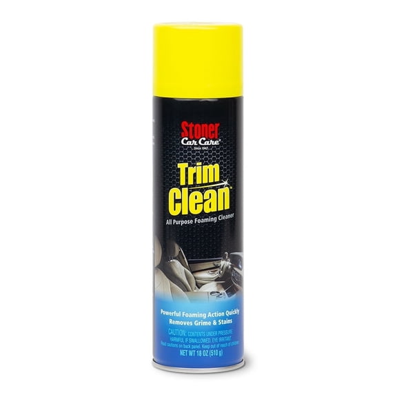 Stoner Care 91134 Trim Cleaner Fast Acting Foaming Cleaner Quickly Removes Grime Stains To Restore Automotive Interiors, Pack of 1