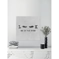 thumbnail image 5 of Look Me in the Lashes Painting Print on Wrapped Canvas, 5 of 7