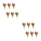 thumbnail image 4 of Billuyoard 6 unids/set paquete de plantas artificiales realistas-ampliamente utilizado en la decoración del hogar y espacios al aire libre buena Rosa roja 2piezas, 4 of 6