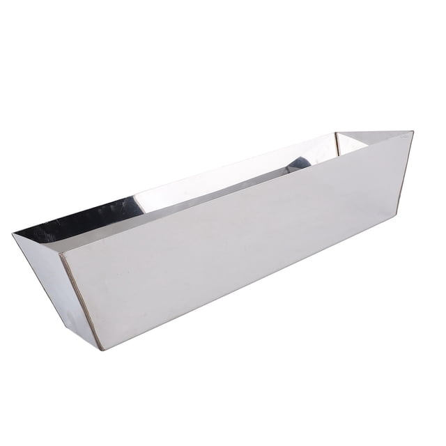 Stainless Steel Mud Pan, Plaster Mixing Tray Non Stick Wear Resist Multifunctional for Mixing Cement Mortar Putty Paint