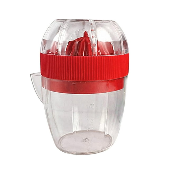 Juicer 1 - Convenient Manual Orange Fruit Juicer Hand Squeezer With Lid Practical Fruit Pressing Clip Kitchen Tool