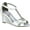 White Satin, variant on Dyeables Codi Womens Sandal
