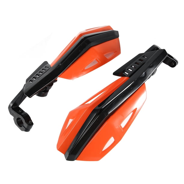 Protector de mano para motocicleta, 7/8 pulgadas, 22 mm, ABS, resistente a caídas, universal, para motocicleta, bicicleta eléctrica, scooter, color naranja