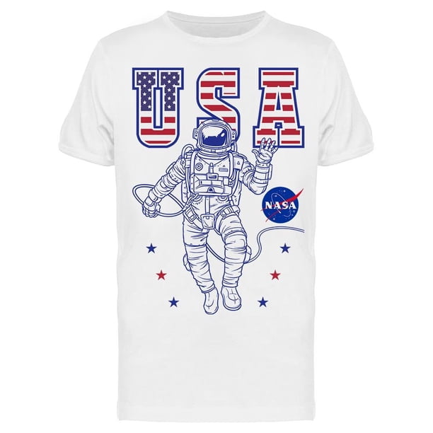 nasa shirt man