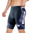 thumbnail image 2 of Pantalones cortos de ciclismo para hombre acolchados en 3D con mallas para montar en bicicleta de secado rápido brillar Electrónica, 2 of 5