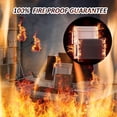 thumbnail image 2 of Money Bag Fireproof Document Bag 2012℉ 2 Pack 15x11"/13x10" Waterproof Document Holder Organizer Fire Proof Bag for Valuables Money Jewelry A4 Legal Documents File Tablet, 2 of 9
