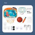 thumbnail image 4 of Tholdsy Juego de baloncesto para niños, juego de baloncesto para deportes al aire libre, juego de portería de aro, juguetes para niños de Juguetes virola azul LM709, 4 of 6