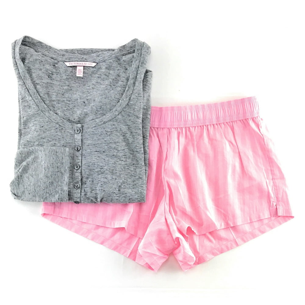 Victoria's Secret Victoria's Secret Pajama Set Mayfair Cotton Boxer