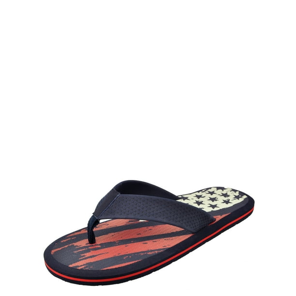 GEORGE - George Men's Beach Flip Flop Comfort Sandals - Walmart.com ...