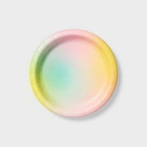 20ct Pastel Gradient Snack Plates - Spritz