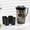 Black, variant on cpengpj Wide Mouth Cold Water Pitcher, Food-Grade Plastic with Handle and Lid, for Kitchen Mess-Free Beverage Storage, 0.6gal, 1-Pack
