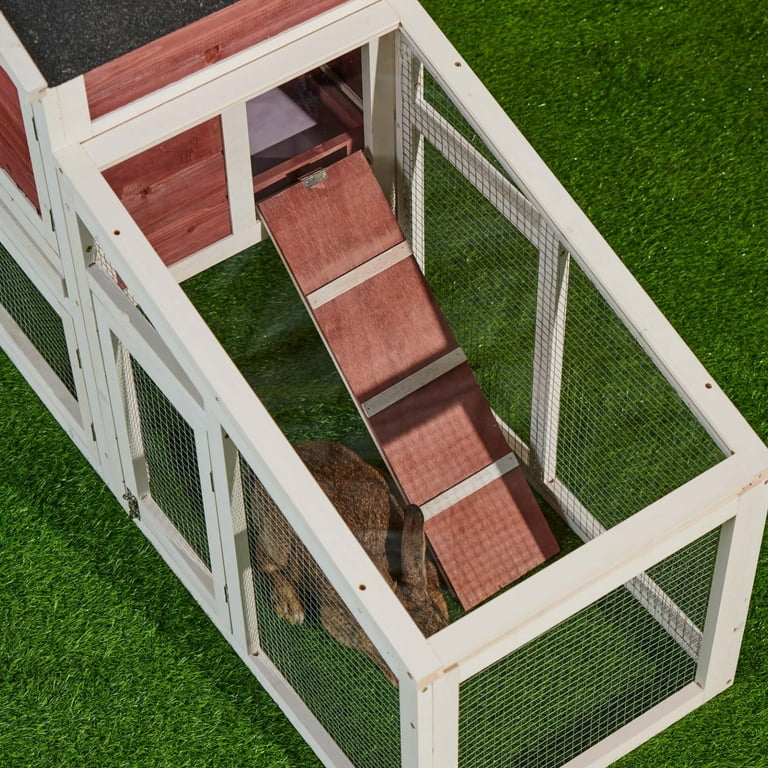 Rabbit hutch best sale stairs