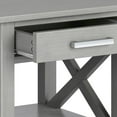 thumbnail image 5 of Simpli Home Kitchener Square Contemporary End Side Table in Fog Gray, 5 of 7
