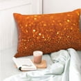 thumbnail image 6 of Kll Golden Giltter Pillow Covers Envelope Closure,Super Soft And Cozy Fuzzy Fleece Pillow Case Cover 14"X20", 6 of 9