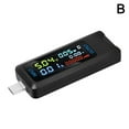 thumbnail image 1 of Digital Voltage Current Meter Power Capacity Tester Type-C Usb Charger Detector for Detecting The Charging Status Digital Device Type-C, 1 of 5