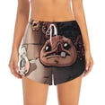 thumbnail image 4 of Lsque The Binding of Isaac Printed Women's Running Shorts with Liner Pockets,Elastic Quick Dry Workout Athletic Gym Yoga Shorts,Womens High Waist Shorts-Medium, 4 of 9