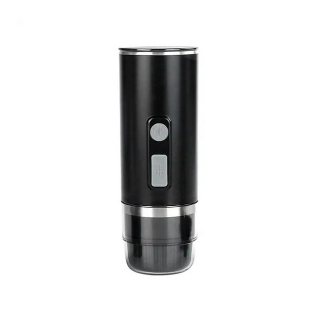 Machine à Café à Capsules Portable, Cafetière Électrique Sans Fil Portable, Poudre de Café à Capsules pour l'Extérieur, Infusion Fraîche Rapide