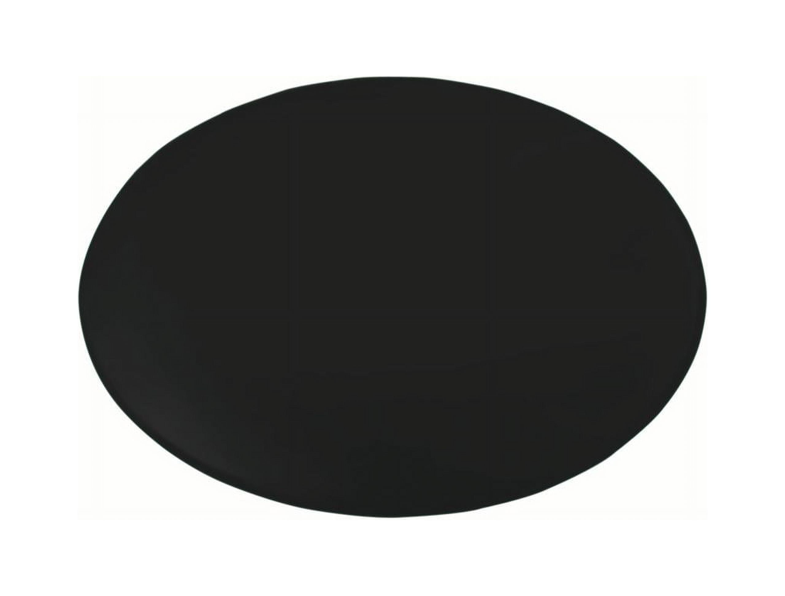 Dycem Non-Slip Circular Pad, 7-1/2" Diameter, Black