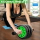 thumbnail image 1 of Abdominal Wheel Belly Wheel Three-Wheeled Mute Abdominal Muscle Wheel with Knee Pad Home Fitness Equipment New, 1 of 5