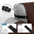 thumbnail image 4 of SHANNA 1/2/3 Seater Quilted Sofa Couch Cover Pad Water Resistant Slipcover Furniture Protector Pet Mat for Kids Dogs Pets（Brown）, 4 of 11