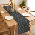 thumbnail image 3 of Table Runner 70 Inches Long for Kitchen Dining, Yellow Palm Trees Dresser Scarf Farmhouse, Dining Table Decorations for Wedding/Parties, Summer Tropical Coconut Trees Vintage 13 x 70 In, 3 of 8