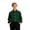 E351 Dark Green, variant on Curuila Kids Toddler Boys Shirt Long Sleeve Solid Color Lapel Button Down Shirts For Boys Loose Fit Casual Tops Black Size 11-12 Years