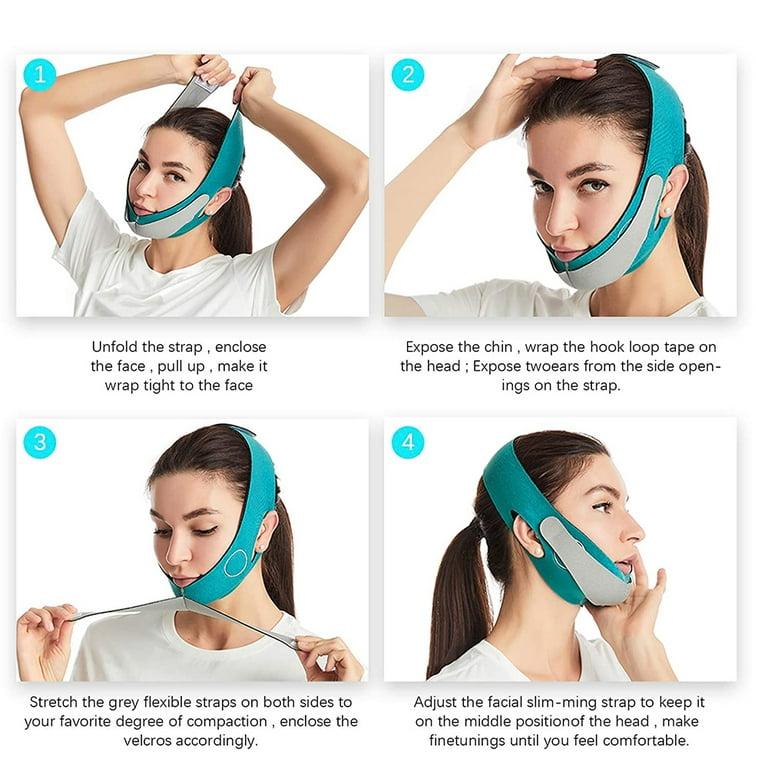 Cheap Face Slimming Bandage Breathable V-Line Face Shaper Women Cheek Lift  Up Double Chin Reduce Anti Wrinkle Facial Massager Strap Face Skin Care  Tools