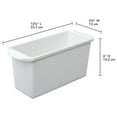 thumbnail image 2 of Sterilite White Ice Cube Bin, 2 of 3