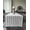Grey, variant on Fennco Styles Modern Striped Linen Blend Table Runner 16" W x 54" L - Slate Woven Table Cover for Home Décor, Dining Table, Banquets, Family Gathering and Special Events