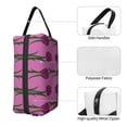 thumbnail image 3 of Goofa Tulips Flowers Printed Toiletry Bag with Handle,Large Capacity Travel Makeup Cosmetic Bag for Women, Carry on Airport Airline Compliant Bag, 3 of 9
