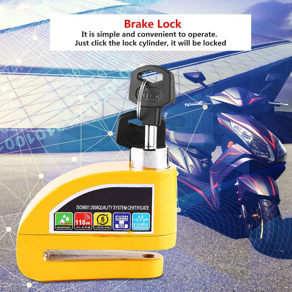 Disc Lock , Brake Lock, Scooter Lock For Bike For Vehicles