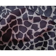 thumbnail image 4 of oneOone Silk Tabby Dark Navy Blue Fabric Giraffe Animal Skin Dress Material Fabric Print Fabric By The Yard 42 Inch Wide, 4 of 4