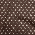 thumbnail image 1 of oneOone Polyester Spandex Brown Fabric Animal Sewing Material Print Fabric By The Yard 56 Inch Wide, 1 of 5