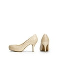 thumbnail image 4 of BURUDANI Women's New Classic Elegant Versatile Low Stiletto Heel Dress Platform Pumps Shoes, 4 of 8