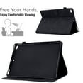 thumbnail image 4 of ELEHOLD Flip Folio Leather Case for iPad 6th/5th Gen/Pro 9.7" (2018/2017/2016),with Card Slots Auto Wake/Sleep Kickstand Function Multi-Functional Protective Shockproof Slim Case -Black, 4 of 7