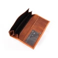 thumbnail image 2 of Aaron Leather Goods Women's Wallet, Seaweed, 2 of 7