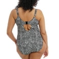 thumbnail image 2 of Elomi Pebble Cove Plunge Non Wire One Piece Swimsuit (ES801143),42F,Black, 2 of 5