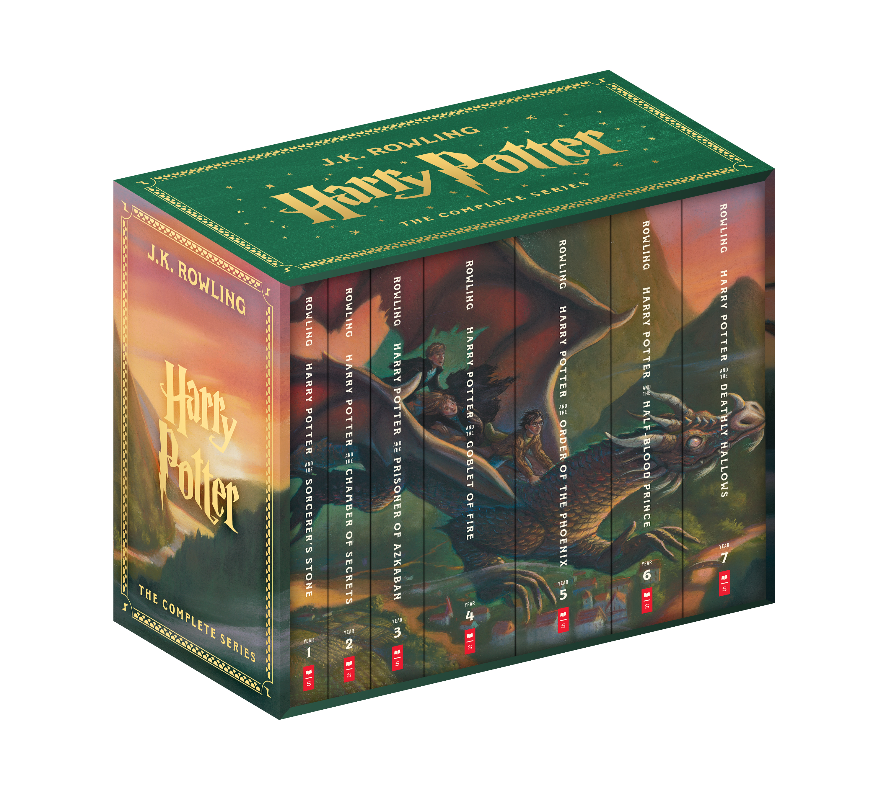 Harry Potter: The Complete Series 7巻セット Harry Potter Complete Series Boxed Set Collection JK Rowling