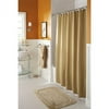 Better Homes & Gardens Vanessa Jacquard Butter Pecan Diamond Shower Curtain, 1 Each