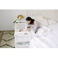 thumbnail image 5 of Arm's Reach Clear-Vue Co-Sleeper Breathable Mesh Bassinet, White, 5 of 5