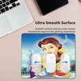 thumbnail image 4 of Bea-sted Prinses Beauty Rubber Lock Edge Mouse Pad Office Suitable for Home Laptops, 4 of 8