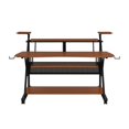 thumbnail image 2 of ACME Willow Music Desk in Cherry & Black Finish, 2 of 9