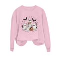 thumbnail image 6 of Aboser Lovely Halloween Sweatshirts for Women Graphic Shirt Classic Crewneck Tunics Warm Cozy Long Sleeve Pullover Sweatshirt Y2k Clothes, 6 of 7