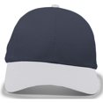 thumbnail image 1 of Pacific Headwear 805M.F62.OS Coolport Mesh Hook & Loop Adjustable Cap, Navy & Silver - One Size, 1 of 1
