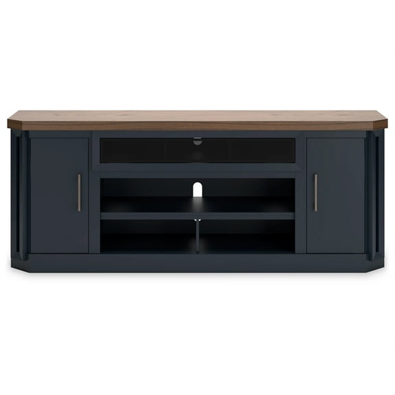Signature Design by Ashley Landocken Brown & Blue 83" TV Stand for TVs up to 95"