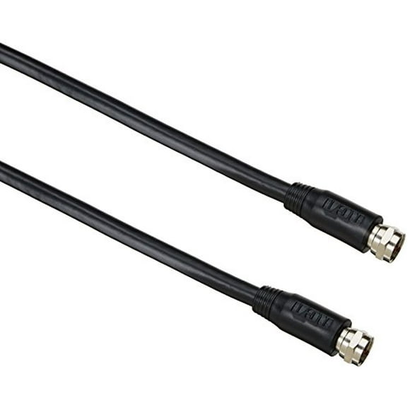 RCA VHB655R RG6 Coaxial Cable (50ft; Black)