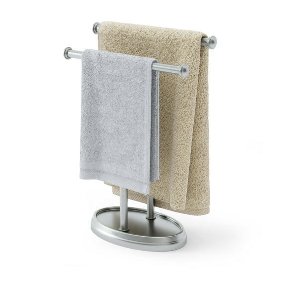 Umbra Palm Double Hand Towel Metal Tree