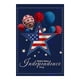 thumbnail image 2 of Independence Day Garden Flag Linen Garden Flag Border Outdoor Patio Decorative Flags Holiday Celebration Hanging Flag, 2 of 5
