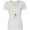 AA-White, variant on Inktastic Cute Fairy, Fairy On The Moon, Fairy On A Swing Women's V-Neck T-Shirt