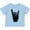 AE-Light Blue, variant on Rocker Horns Boys or Girls Toddler T-Shirt